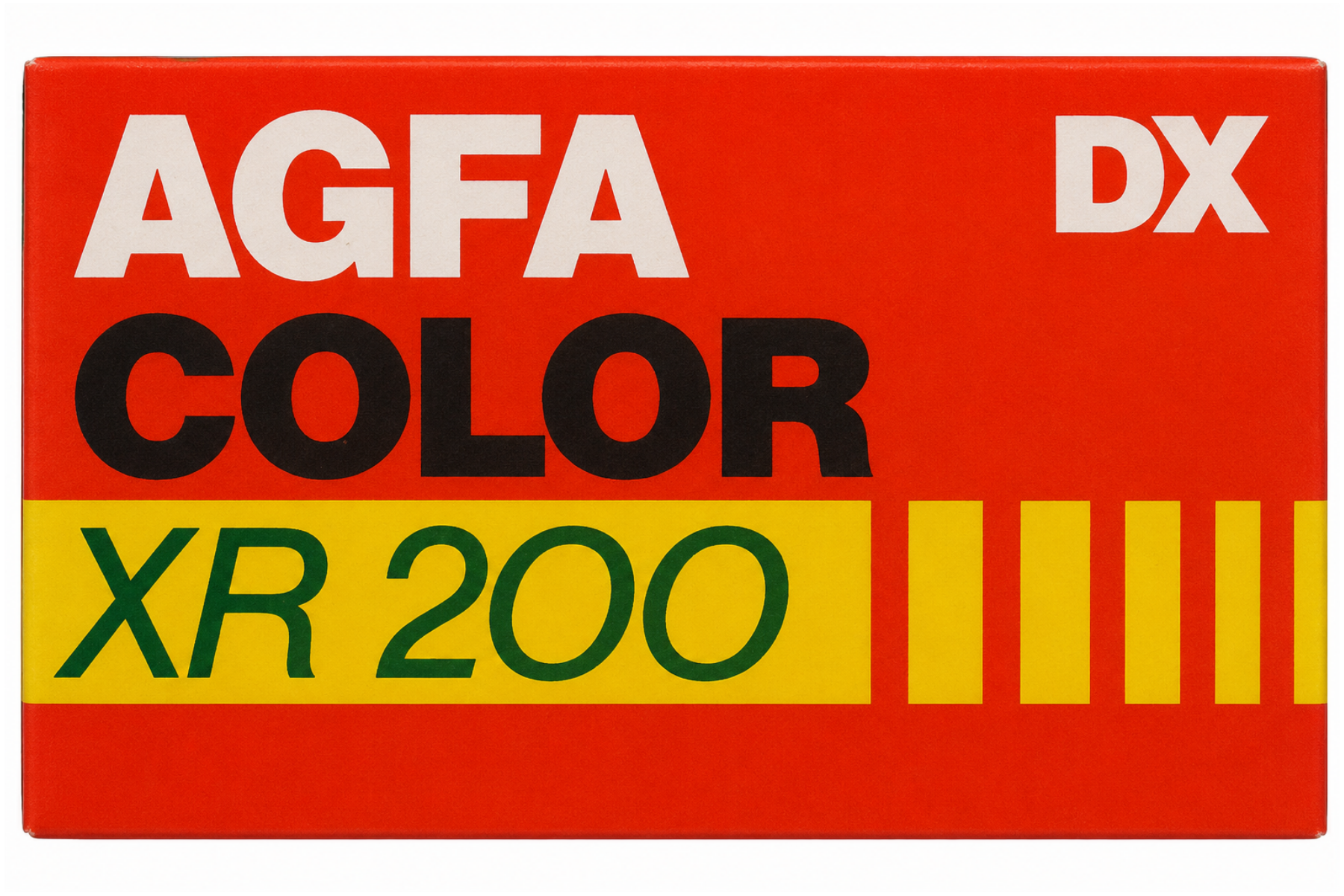AGFA Color DX XR 200 film box